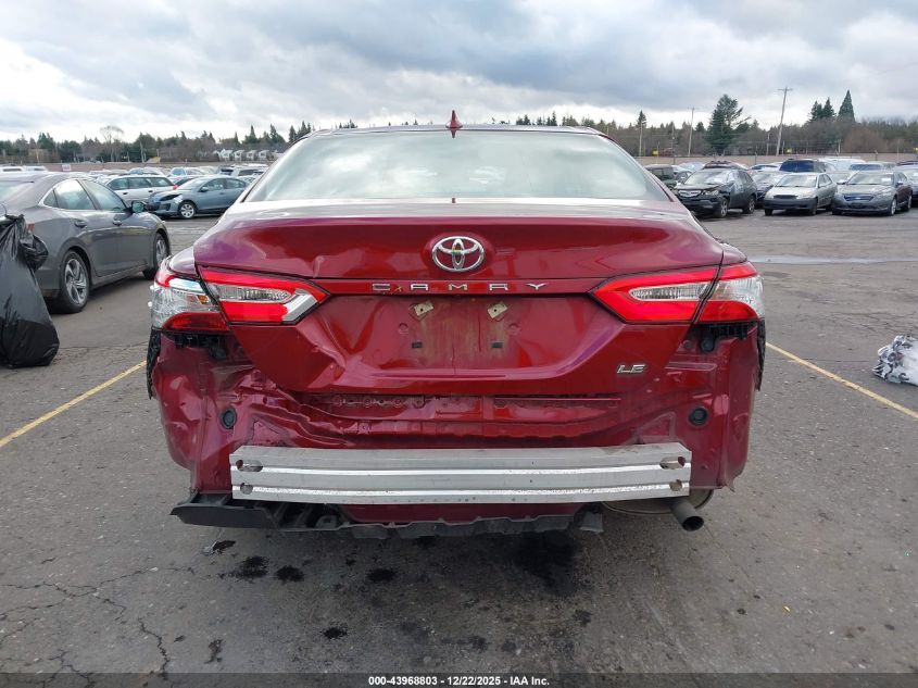 2019 Toyota Camry Le VIN: 4T1B11HK9KU832879 Lot: 43968803