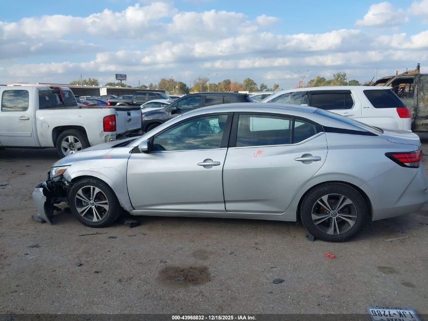 2021 Nissan Sentra Sv Xtronic Cvt VIN: 3N1AB8CV2MY224566 Lot: 43968832