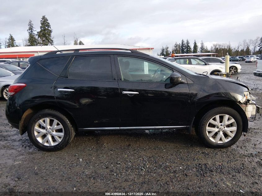 2011 Nissan Murano S VIN: JN8AZ1MW8BW174028 Lot: 43968834