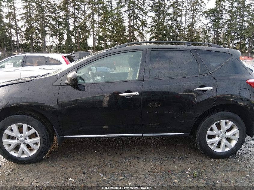 2011 Nissan Murano S VIN: JN8AZ1MW8BW174028 Lot: 43968834