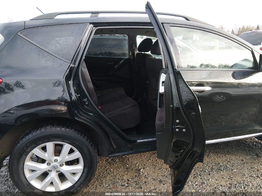 2011 Nissan Murano S VIN: JN8AZ1MW8BW174028 Lot: 43968834