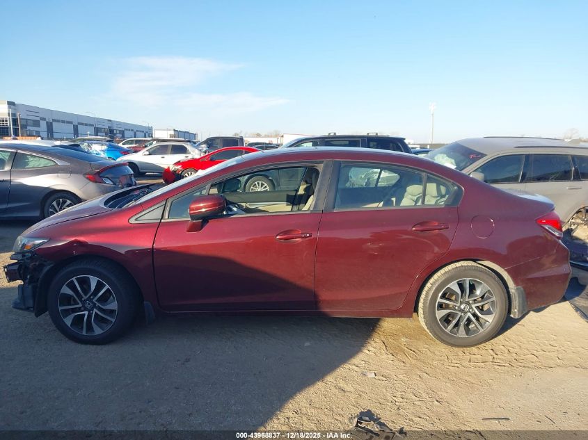 2014 Honda Civic Ex VIN: 19XFB2F85EE034317 Lot: 43968837