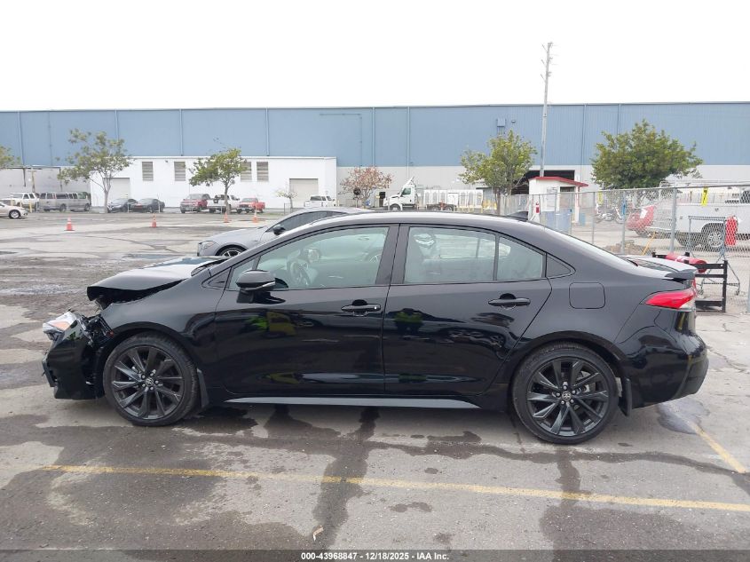 2025 Toyota Corolla Se VIN: 5YFS4MCE4SP232878 Lot: 43968847