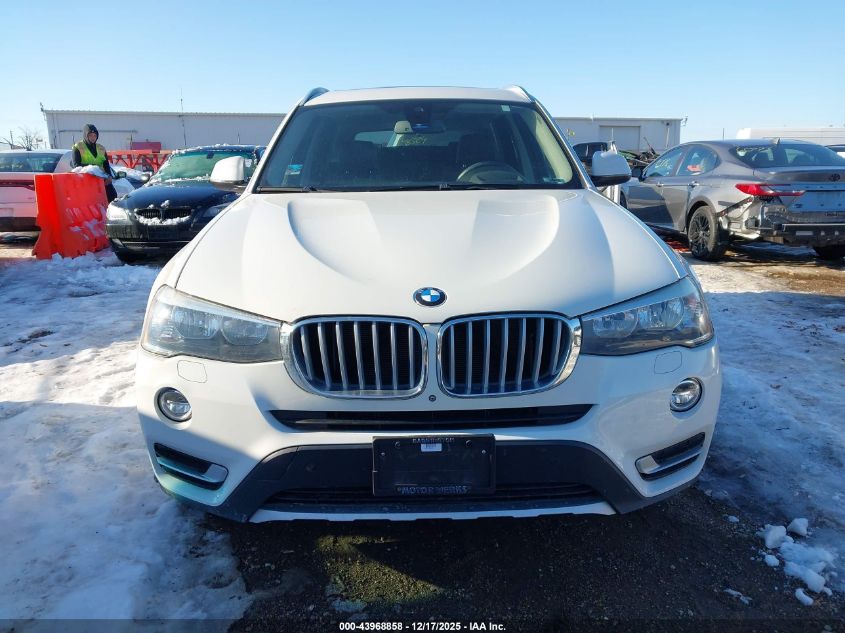 2016 BMW X3 xDrive28I VIN: 5UXWX9C52G0D80309 Lot: 43968858