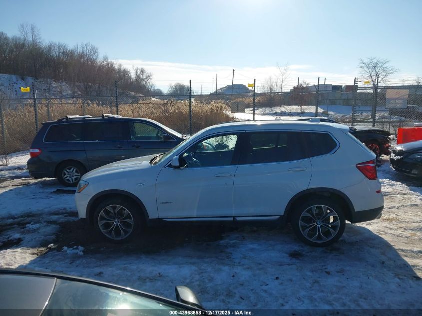 2016 BMW X3 xDrive28I VIN: 5UXWX9C52G0D80309 Lot: 43968858