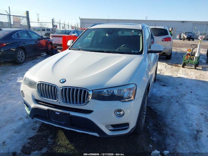 2016 BMW X3 xDrive28I VIN: 5UXWX9C52G0D80309 Lot: 43968858
