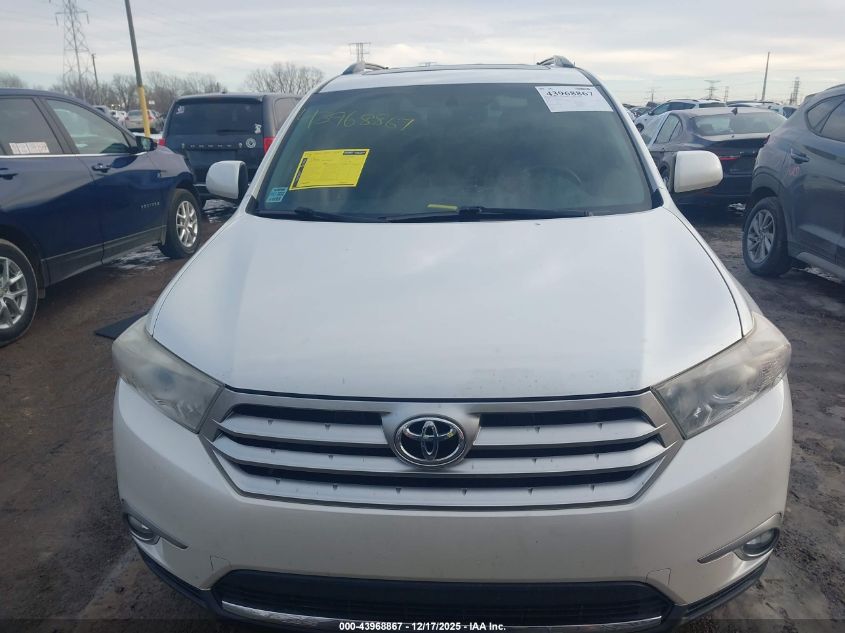 2011 Toyota Highlander Se V6 VIN: 5TDBK3EH1BS052174 Lot: 43968867