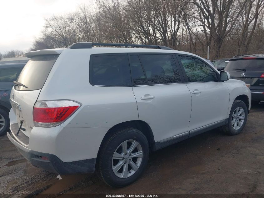 2011 Toyota Highlander Se V6 VIN: 5TDBK3EH1BS052174 Lot: 43968867
