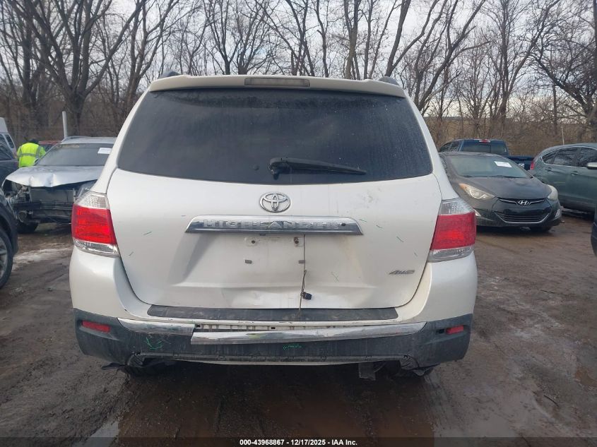 2011 Toyota Highlander Se V6 VIN: 5TDBK3EH1BS052174 Lot: 43968867