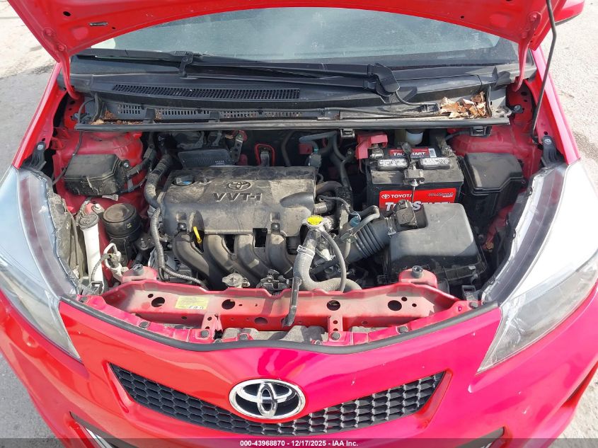 2014 Toyota Yaris Se (Tmc/Cbu Plant) VIN: JTDKTUD37ED583310 Lot: 43968870