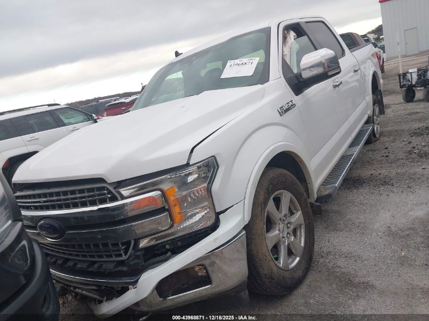 2019 Ford F-150 Lariat VIN: 1FTEW1E46KKE85077 Lot: 43968871