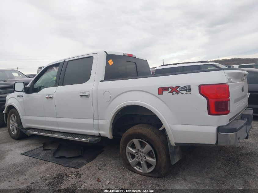 2019 Ford F-150 Lariat VIN: 1FTEW1E46KKE85077 Lot: 43968871