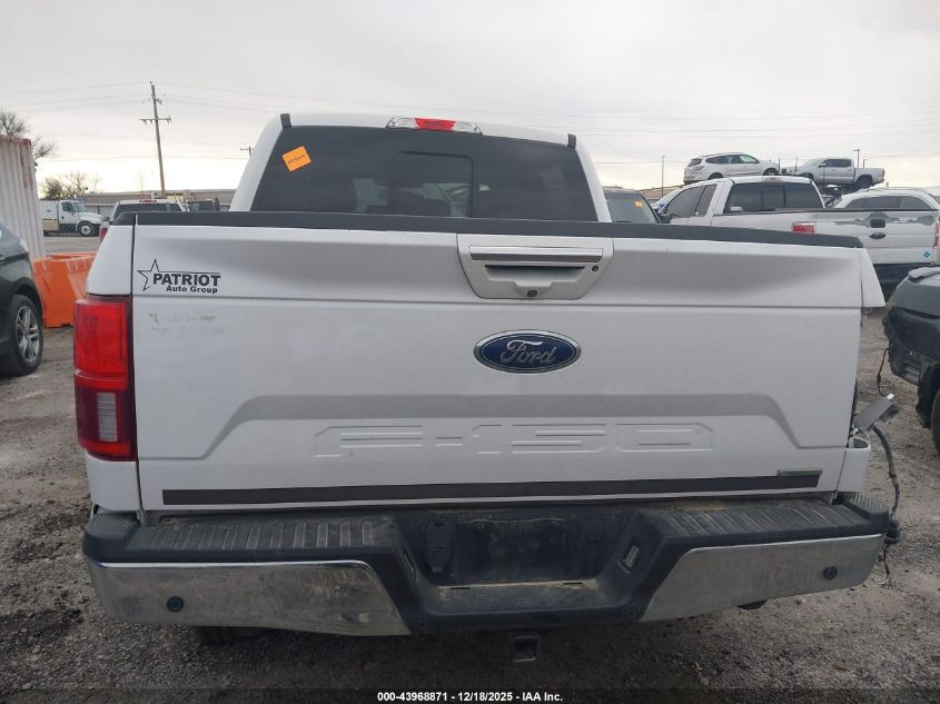 2019 Ford F-150 Lariat VIN: 1FTEW1E46KKE85077 Lot: 43968871