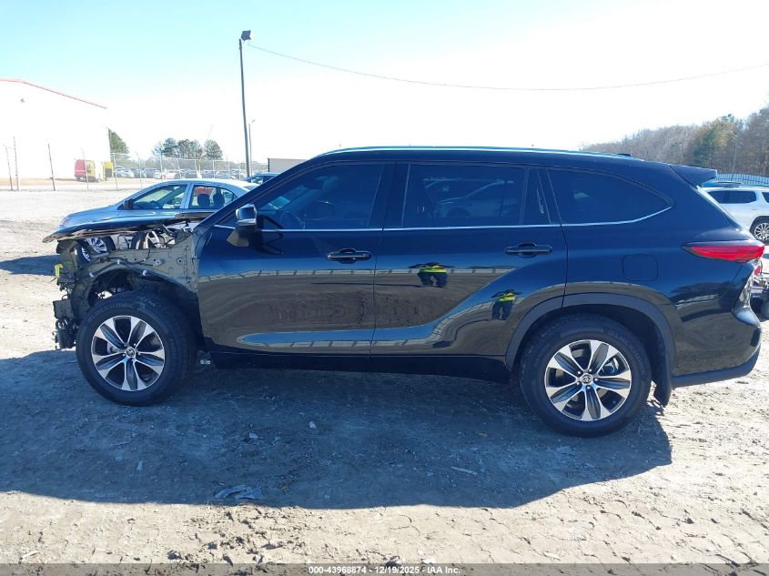 2021 Toyota Highlander Xle VIN: 5TDGZRBH3MS556690 Lot: 43968874