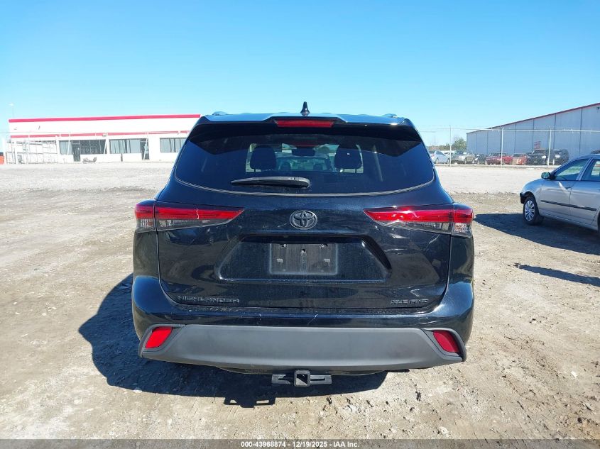 2021 Toyota Highlander Xle VIN: 5TDGZRBH3MS556690 Lot: 43968874