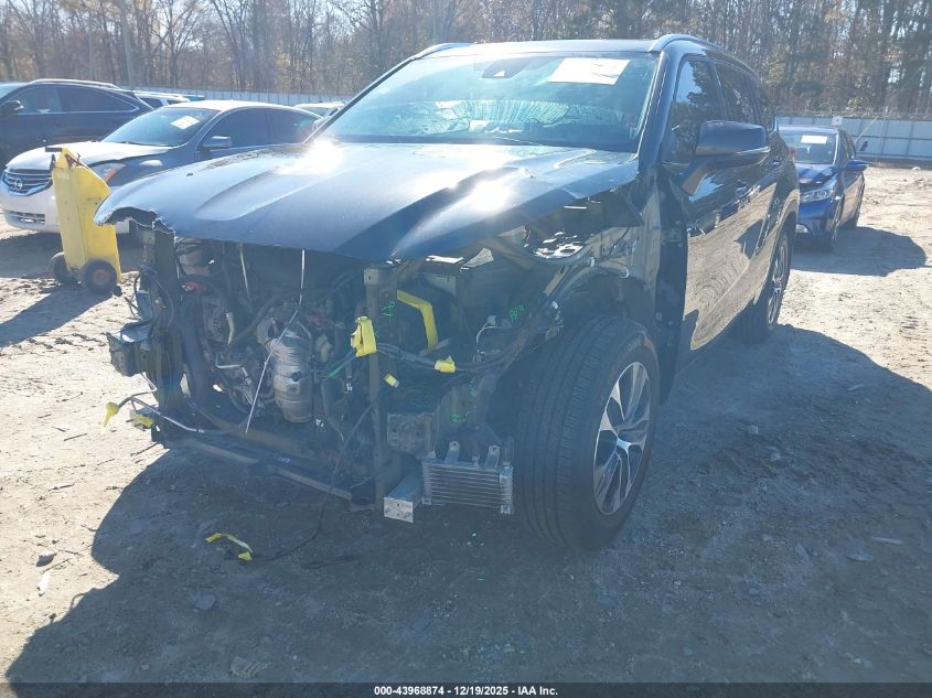 2021 Toyota Highlander Xle VIN: 5TDGZRBH3MS556690 Lot: 43968874