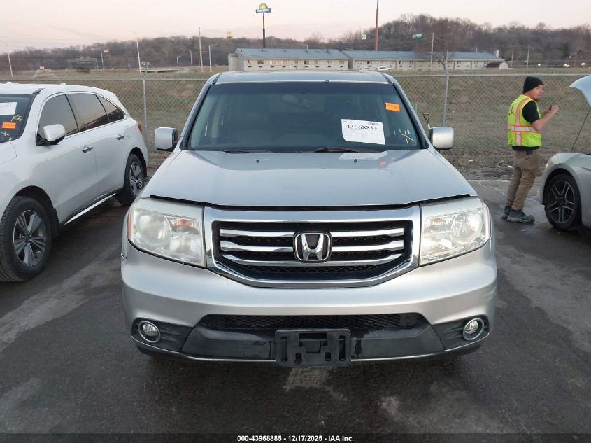 2014 Honda Pilot Ex-L VIN: 5FNYF3H53EB002918 Lot: 43968885