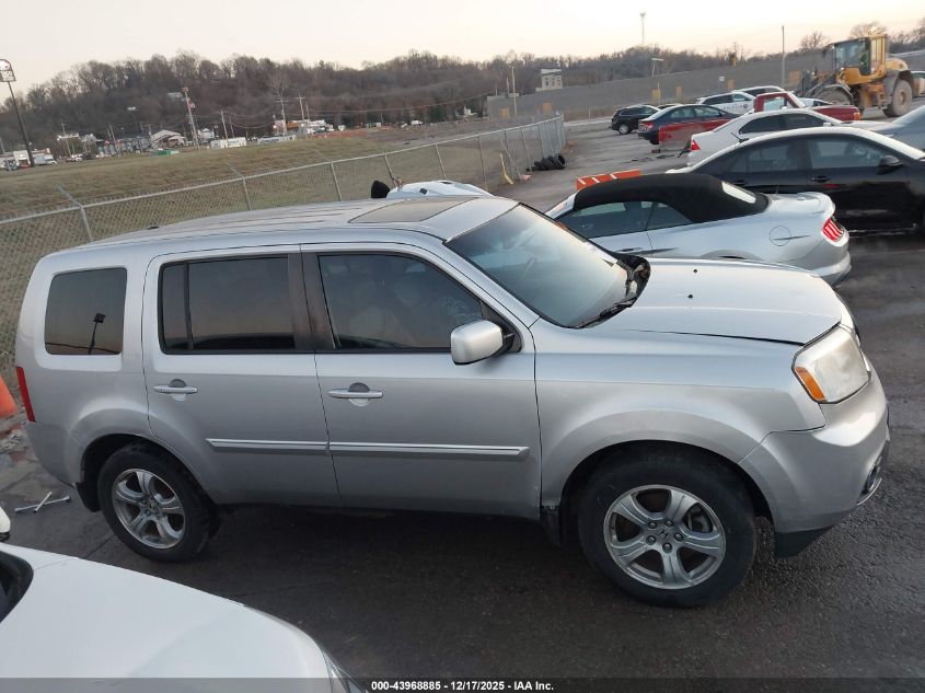 2014 Honda Pilot Ex-L VIN: 5FNYF3H53EB002918 Lot: 43968885