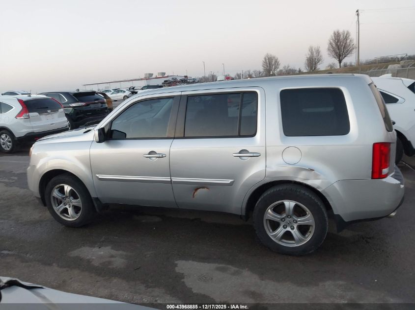 2014 Honda Pilot Ex-L VIN: 5FNYF3H53EB002918 Lot: 43968885