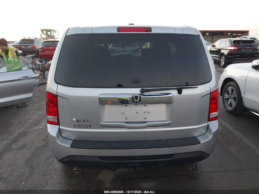 2014 Honda Pilot Ex-L VIN: 5FNYF3H53EB002918 Lot: 43968885