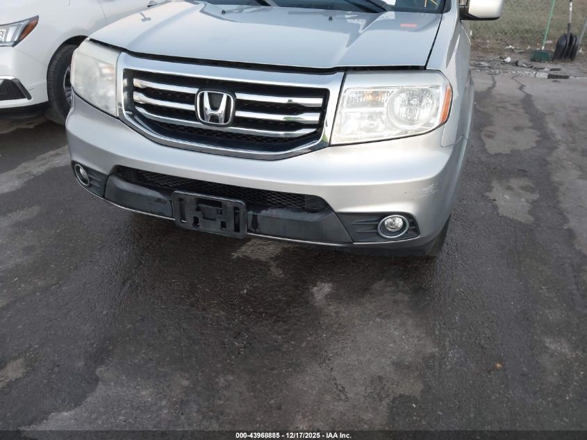 2014 Honda Pilot Ex-L VIN: 5FNYF3H53EB002918 Lot: 43968885