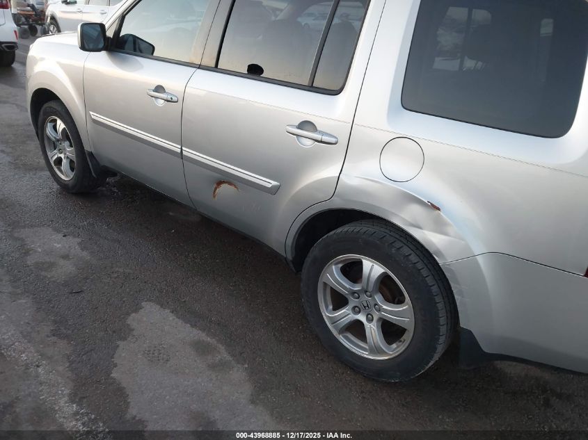 2014 Honda Pilot Ex-L VIN: 5FNYF3H53EB002918 Lot: 43968885