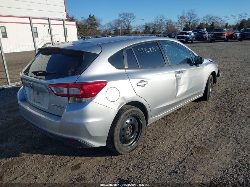 Vin: 4s3gtaa61h3722585, lot: 44464545, subaru impreza 2.0i 20174