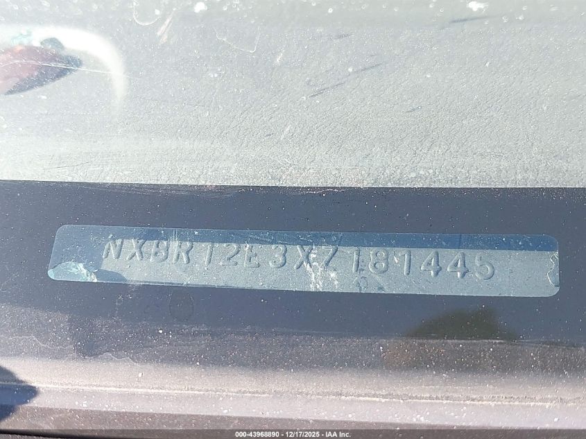 1999 Toyota Corolla Ce VIN: 1NXBR12E3XZ181445 Lot: 43968890