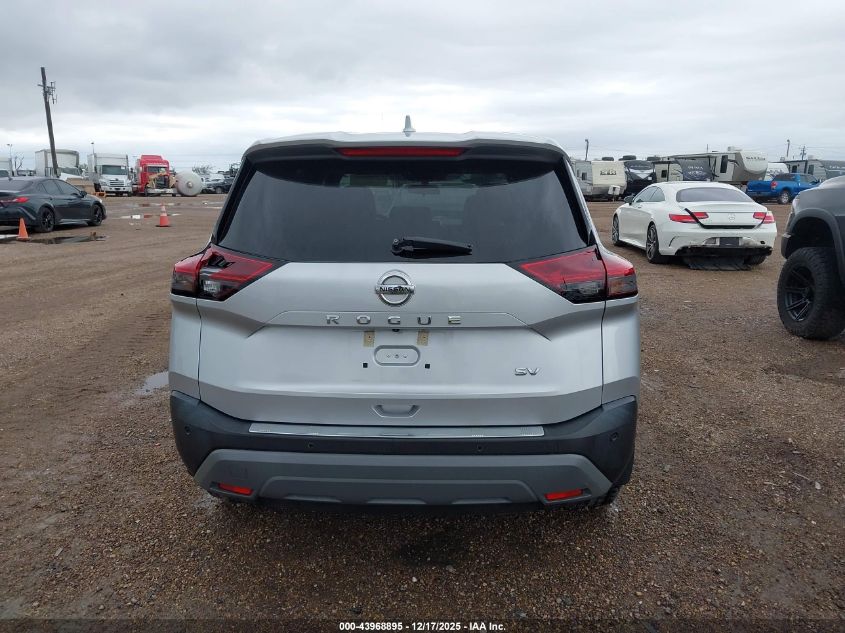 2021 Nissan Rogue Sv Fwd VIN: 5N1AT3BA0MC685636 Lot: 43968895