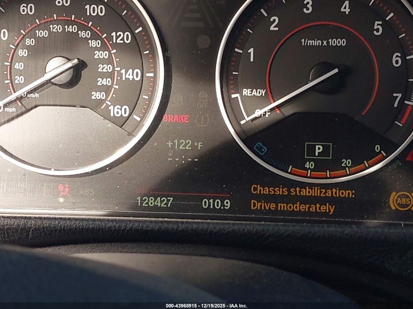 2013 BMW 328I xDrive VIN: WBA3B5C55DF590031 Lot: 43968915