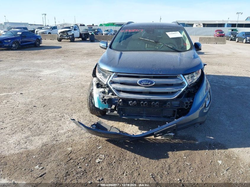 2018 Ford Edge Sel VIN: 2FMPK3J8XJBC11670 Lot: 43968917