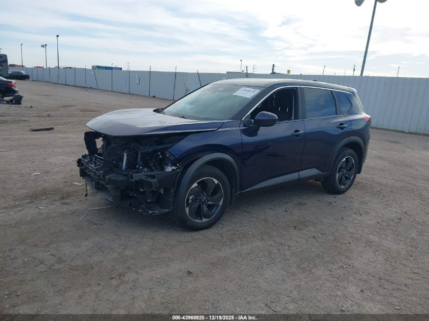 2025 Nissan Rogue Sv Fwd VIN: 5N1BT3BA1SC771507 Lot: 43968920