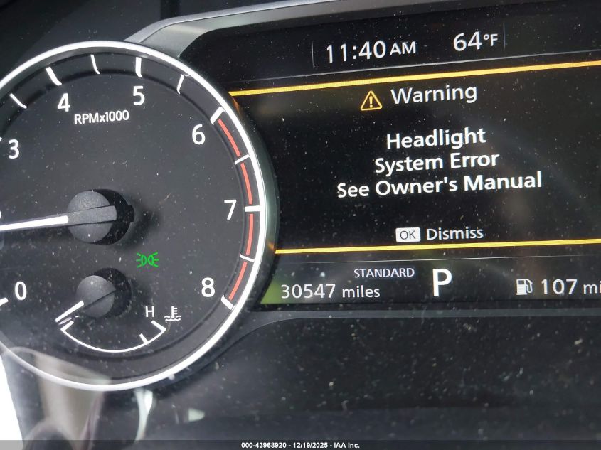 2025 Nissan Rogue Sv Fwd VIN: 5N1BT3BA1SC771507 Lot: 43968920