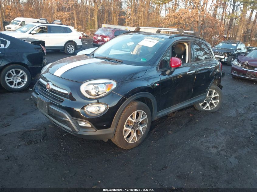 2016 Fiat 500X Trekking VIN: ZFBCFYCT3GP495296 Lot: 43968926