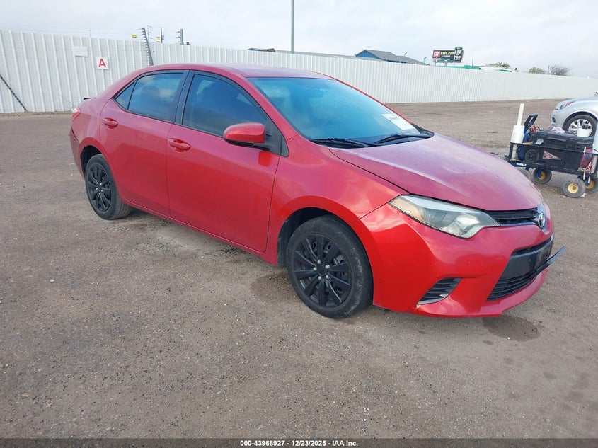 5YFBURHE0GP381060 2016 Toyota Corolla Le auction photo 1