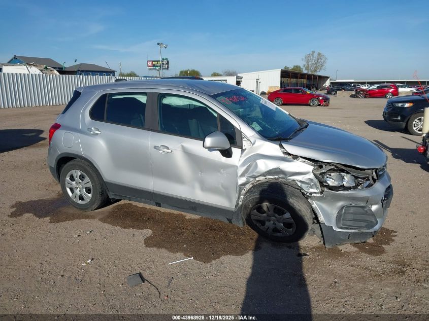 2019 Chevrolet Trax Ls VIN: 3GNCJKSB1KL135733 Lot: 43968928