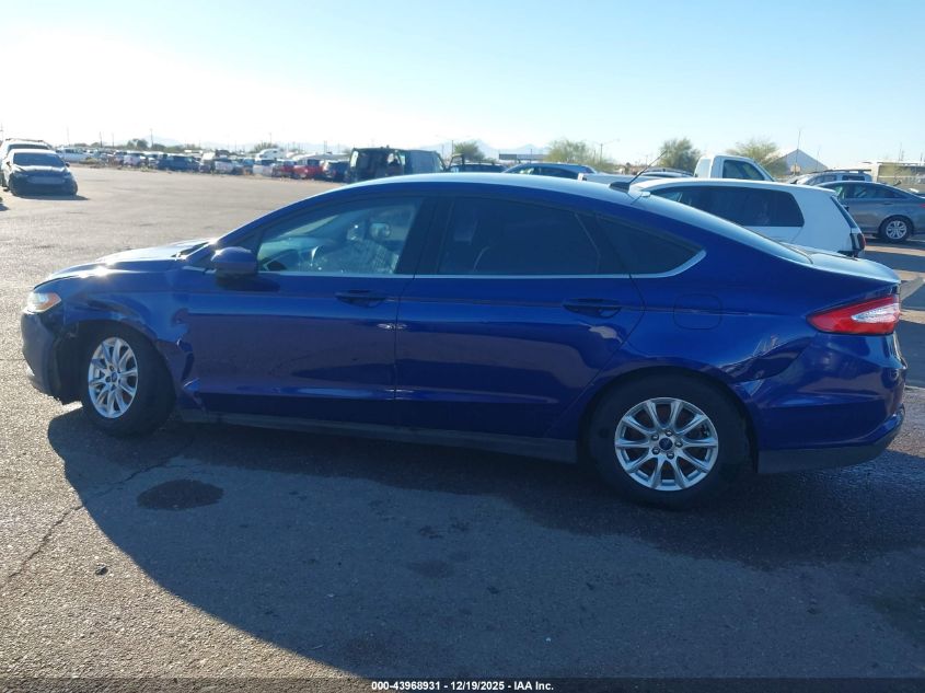 2016 Ford Fusion S VIN: 3FA6P0G7XGR282138 Lot: 43968931
