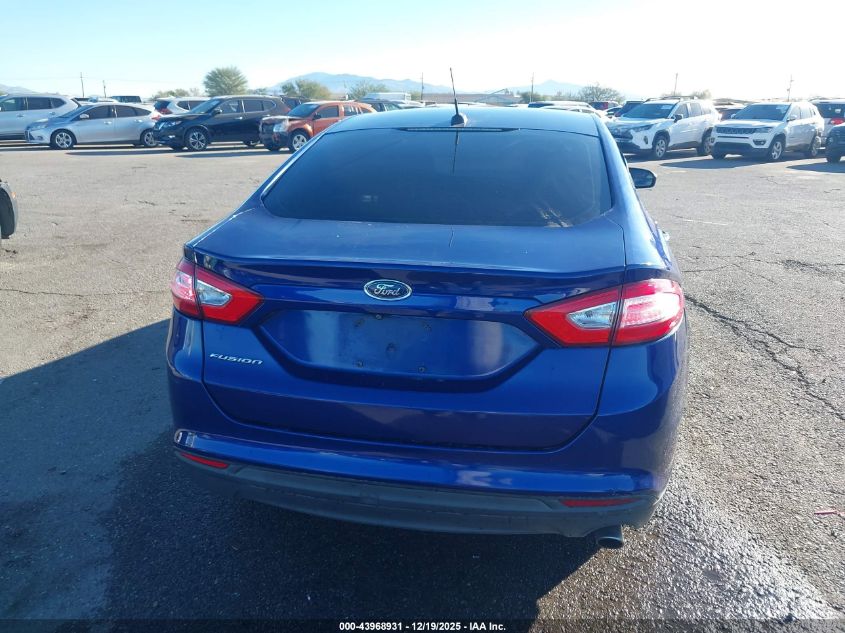2016 Ford Fusion S VIN: 3FA6P0G7XGR282138 Lot: 43968931
