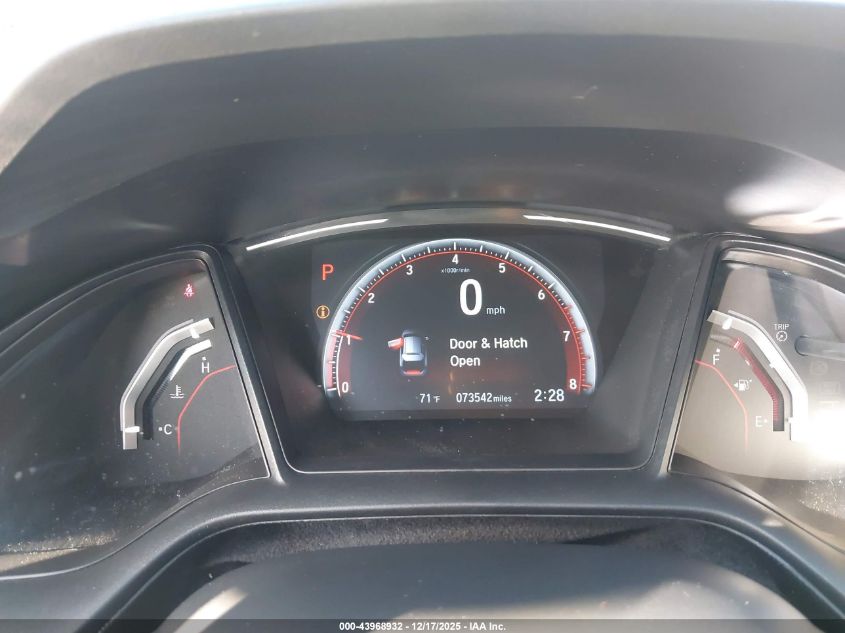 2021 Honda Civic Sport VIN: SHHFK7H47MU212873 Lot: 43968932