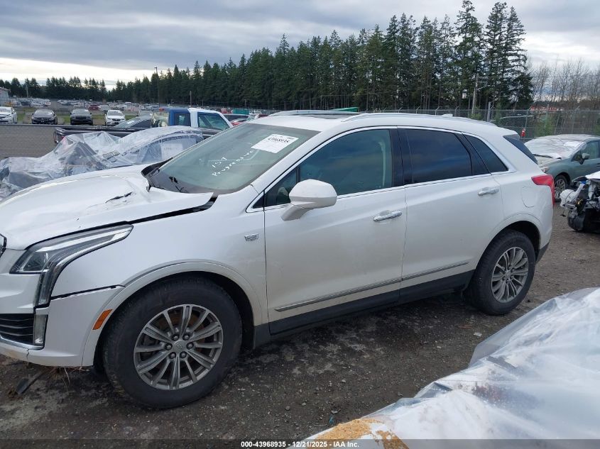 2017 Cadillac Xt5 Luxury VIN: 1GYKNBRS3HZ122671 Lot: 43968935