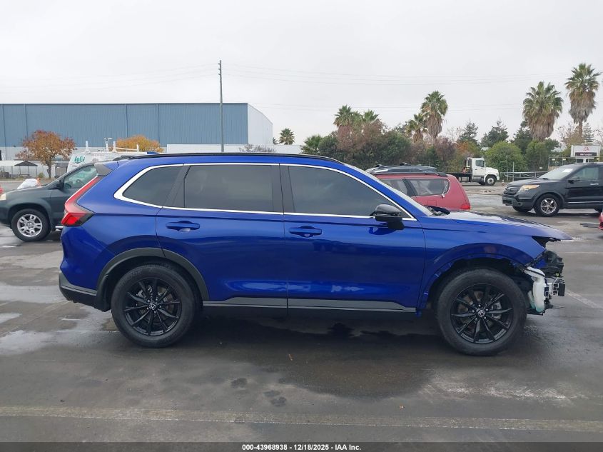 2025 Honda Cr-V Hybrid Sport-L VIN: 7FARS5H83SE009728 Lot: 43968938
