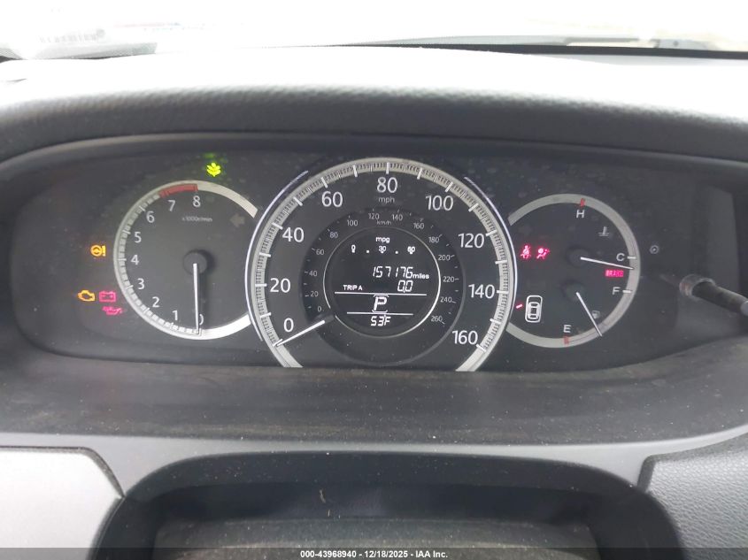 2013 Honda Accord Lx VIN: 1HGCR2F36DA173670 Lot: 43968940