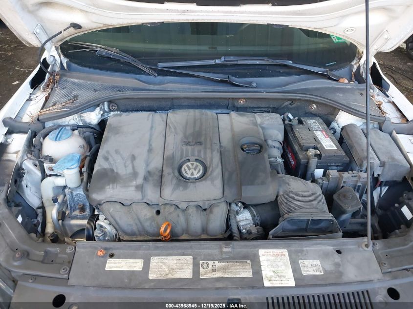 2013 Volkswagen Passat 2.5L S VIN: 1VWAP7A38DC096172 Lot: 43968945