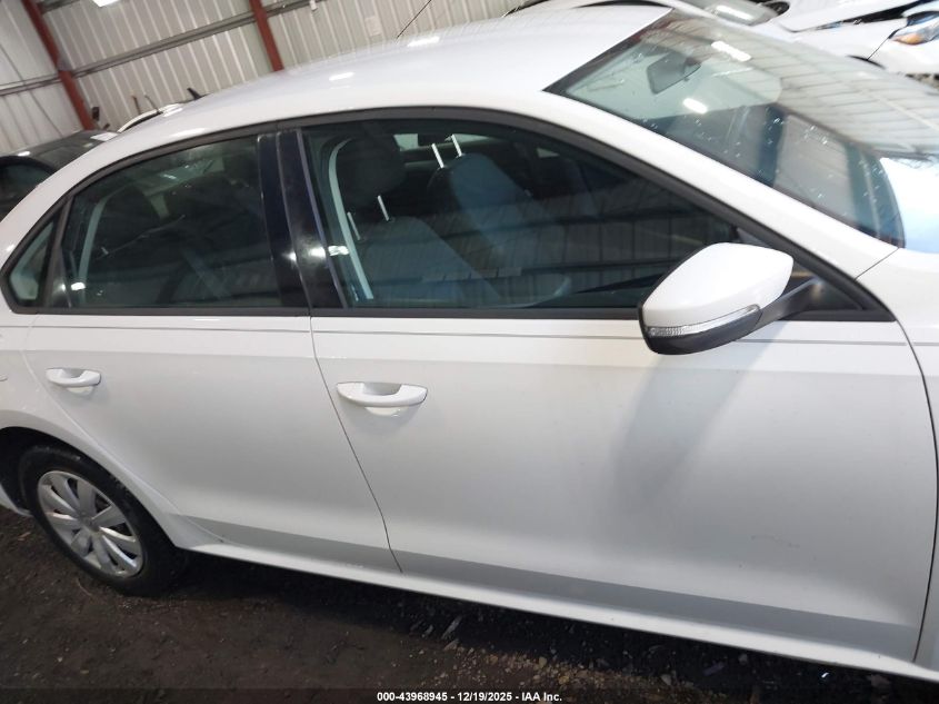 2013 Volkswagen Passat 2.5L S VIN: 1VWAP7A38DC096172 Lot: 43968945