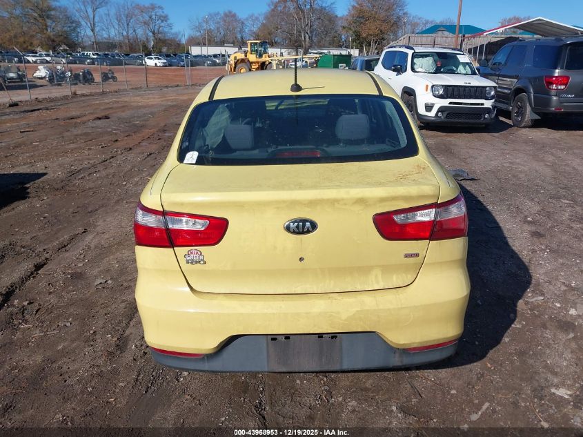 2016 Kia Rio Lx VIN: KNADM4A32G6658803 Lot: 43968953