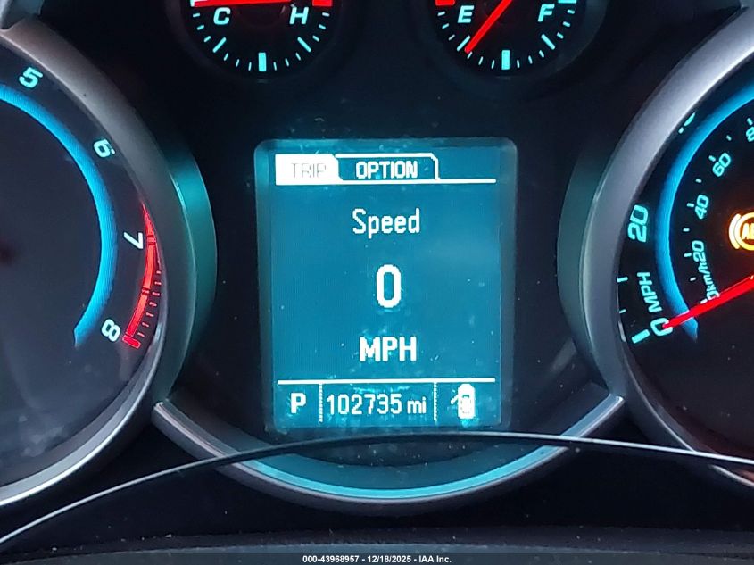 2013 Chevrolet Cruze 1Lt Auto VIN: 1G1PC5SB0D7174898 Lot: 43968957