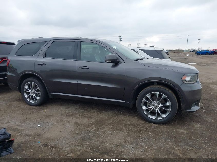 2019 Dodge Durango Gt Plus Rwd VIN: 1C4RDHDG7KC622646 Lot: 43968960