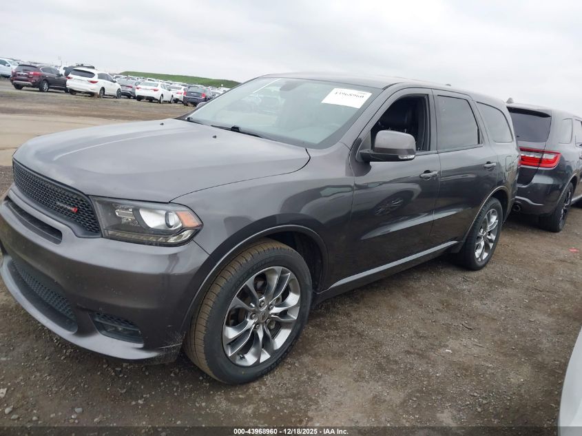 2019 Dodge Durango Gt Plus Rwd VIN: 1C4RDHDG7KC622646 Lot: 43968960
