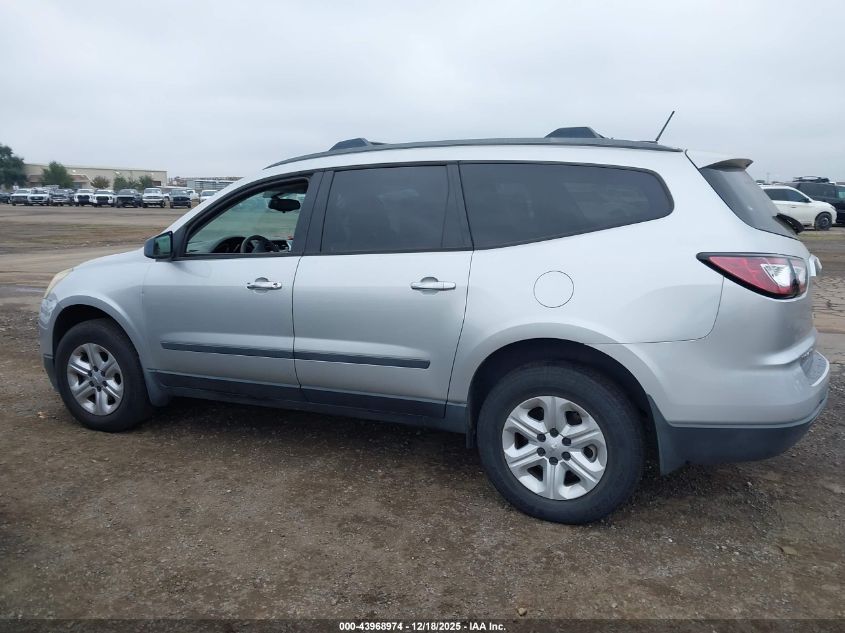 2017 Chevrolet Traverse Ls VIN: 1GNKRFED2HJ328160 Lot: 43968974