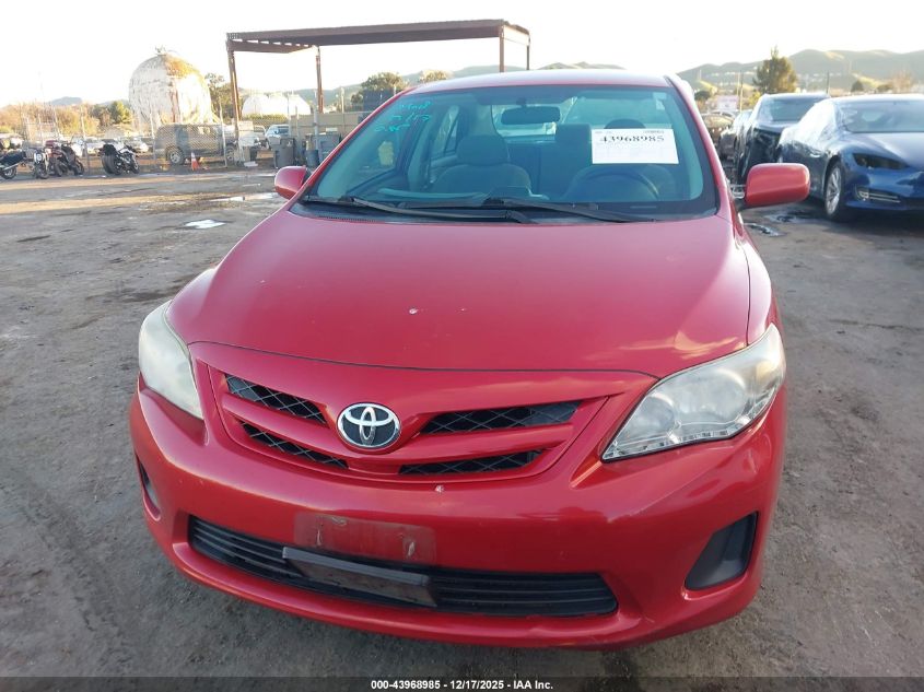 2012 Toyota Corolla Le VIN: 2T1BU4EEXCC911097 Lot: 43968985